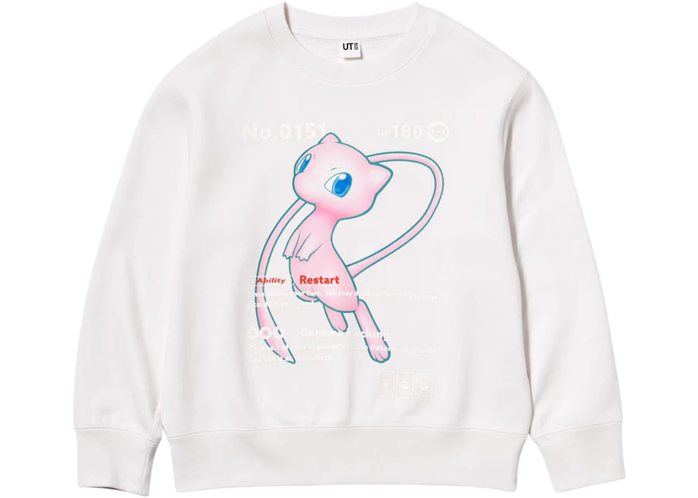 Uniqlo x Pokemon Kids Sweatshirt Off White