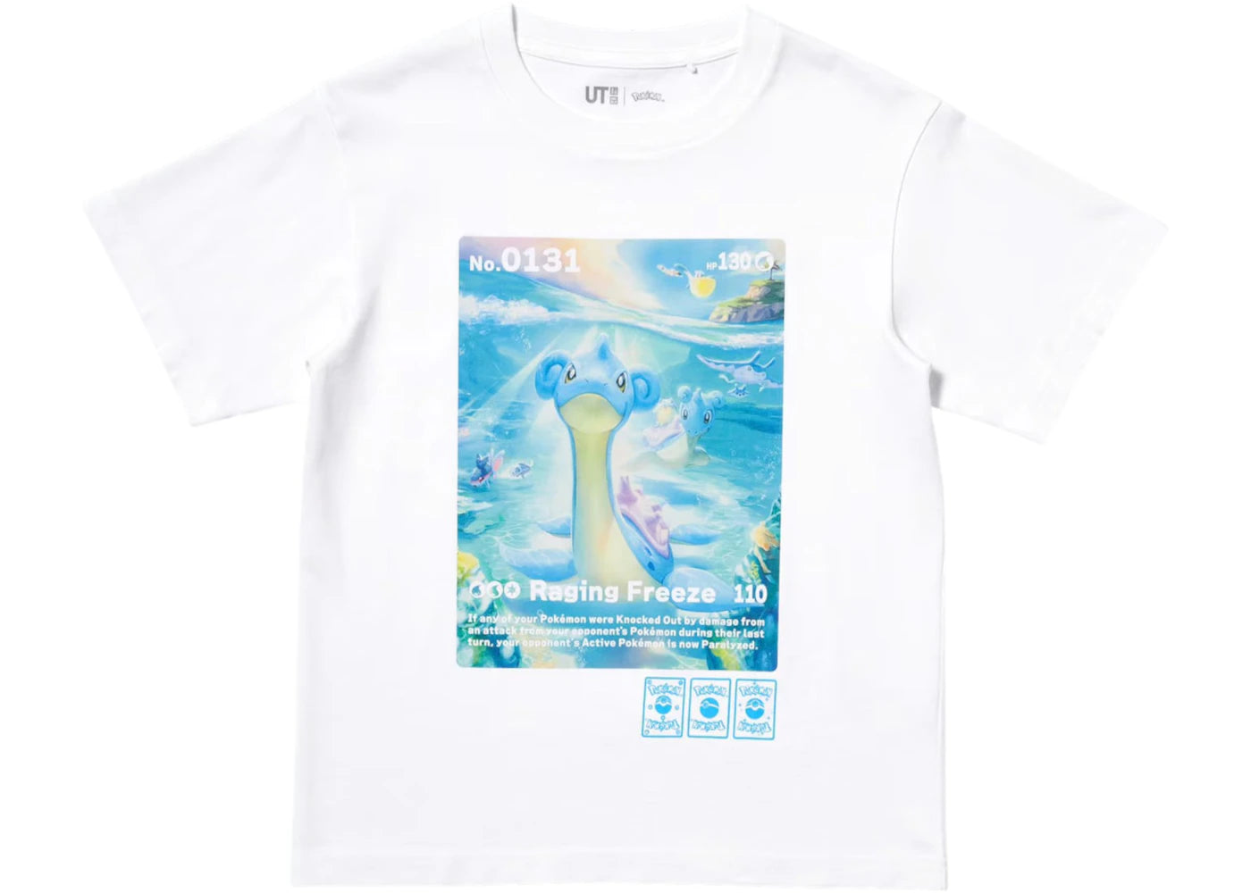 Uniqlo x Pokemon Kids UT Graphic T-Shirt White
