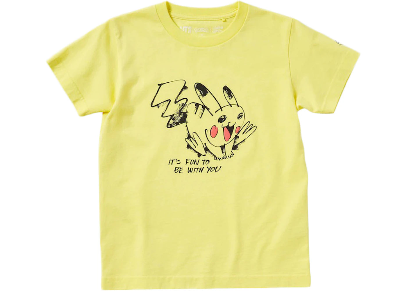 Uniqlo x Pokemon x James Jarvis Kids Pikachu T-shirt Yellow
