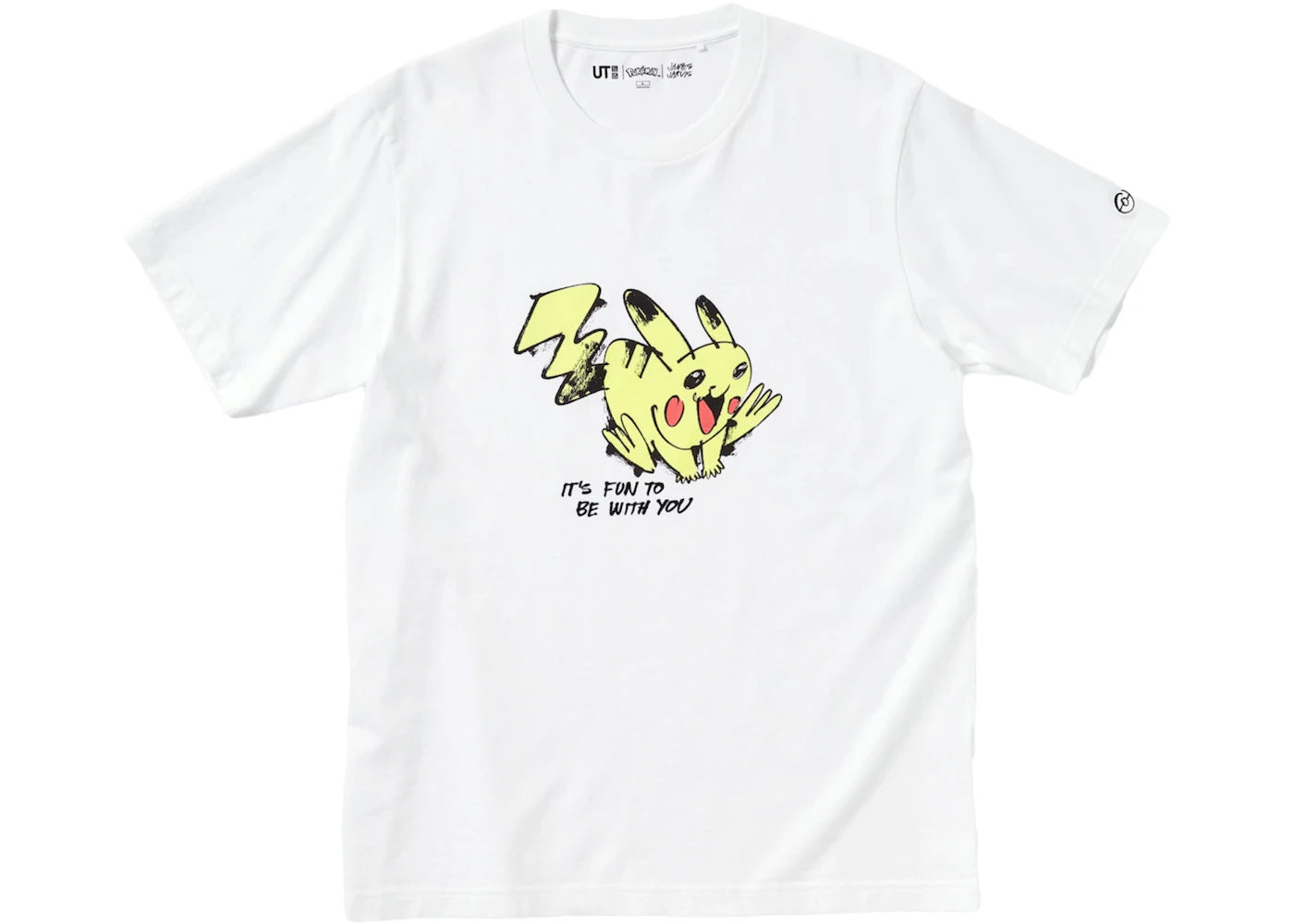 Uniqlo x Pokemon x James Jarvis Pikachu (Asia Mens Sizing) T-Shirt White