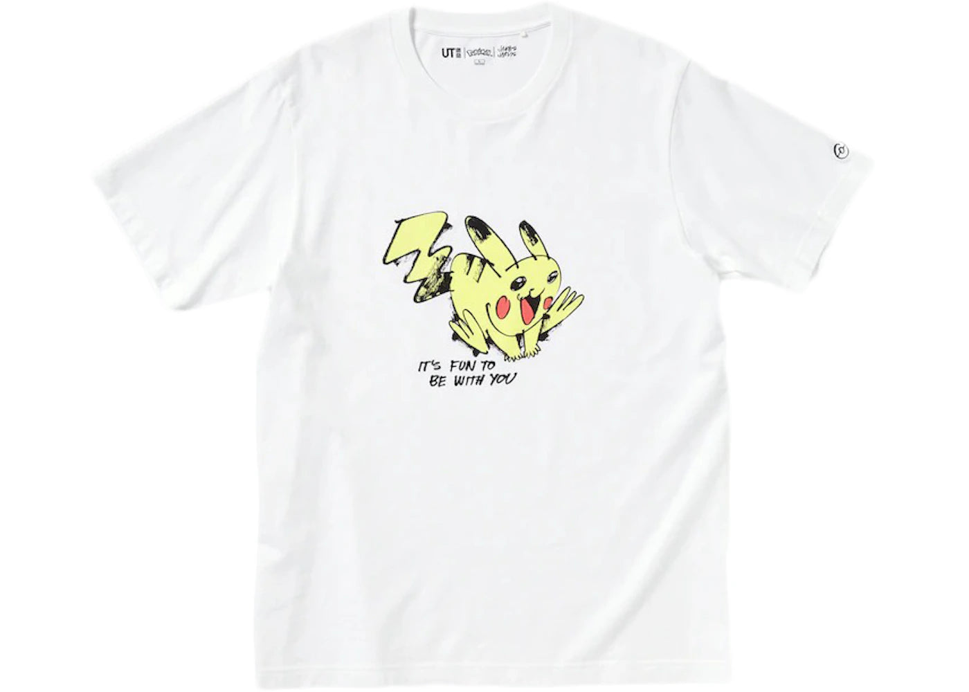 Uniqlo x Pokemon x James Jarvis Pikachu T-shirt White