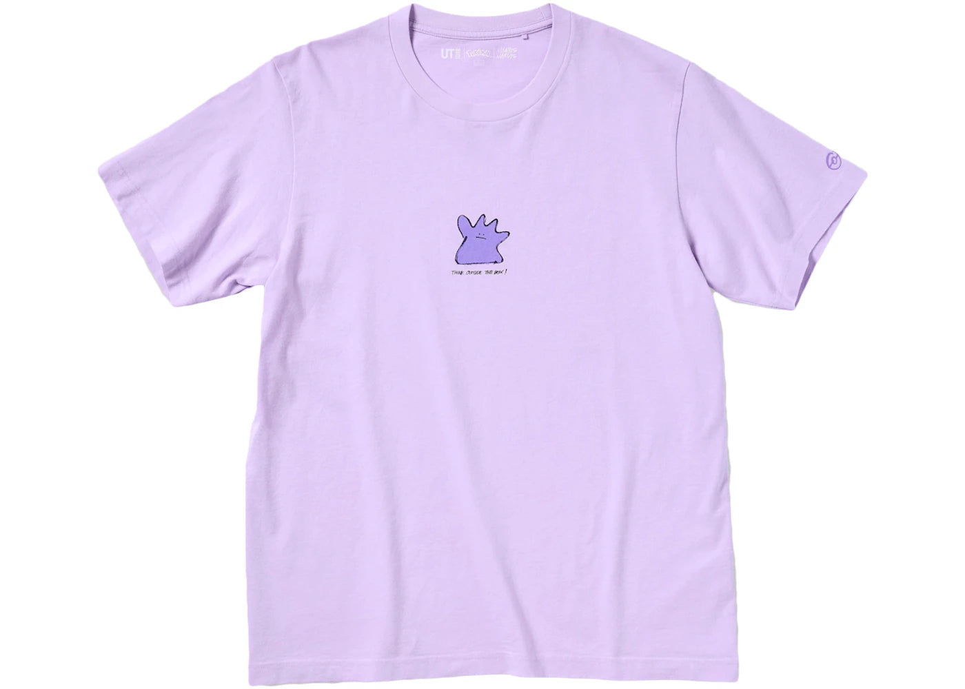 Uniqlo x Pokemon x James Jarvis Think Outside The Box (Asia Mens Sizing) T-Shirt Purple