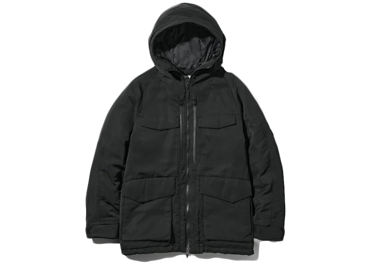 Uniqlo x White Mountaineering Hybrid Down Oversized Parka Black