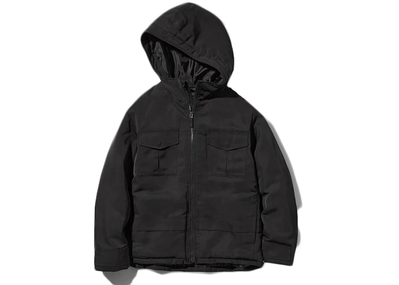 Uniqlo x White Mountaineering Kids Warm Padded Parka Black