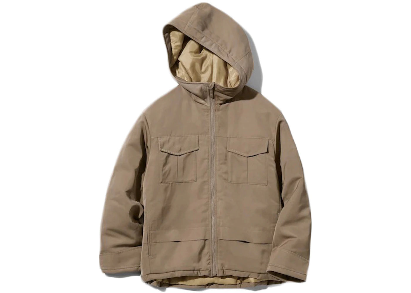 Uniqlo x White Mountaineering Kids Warm Padded Parka Brown