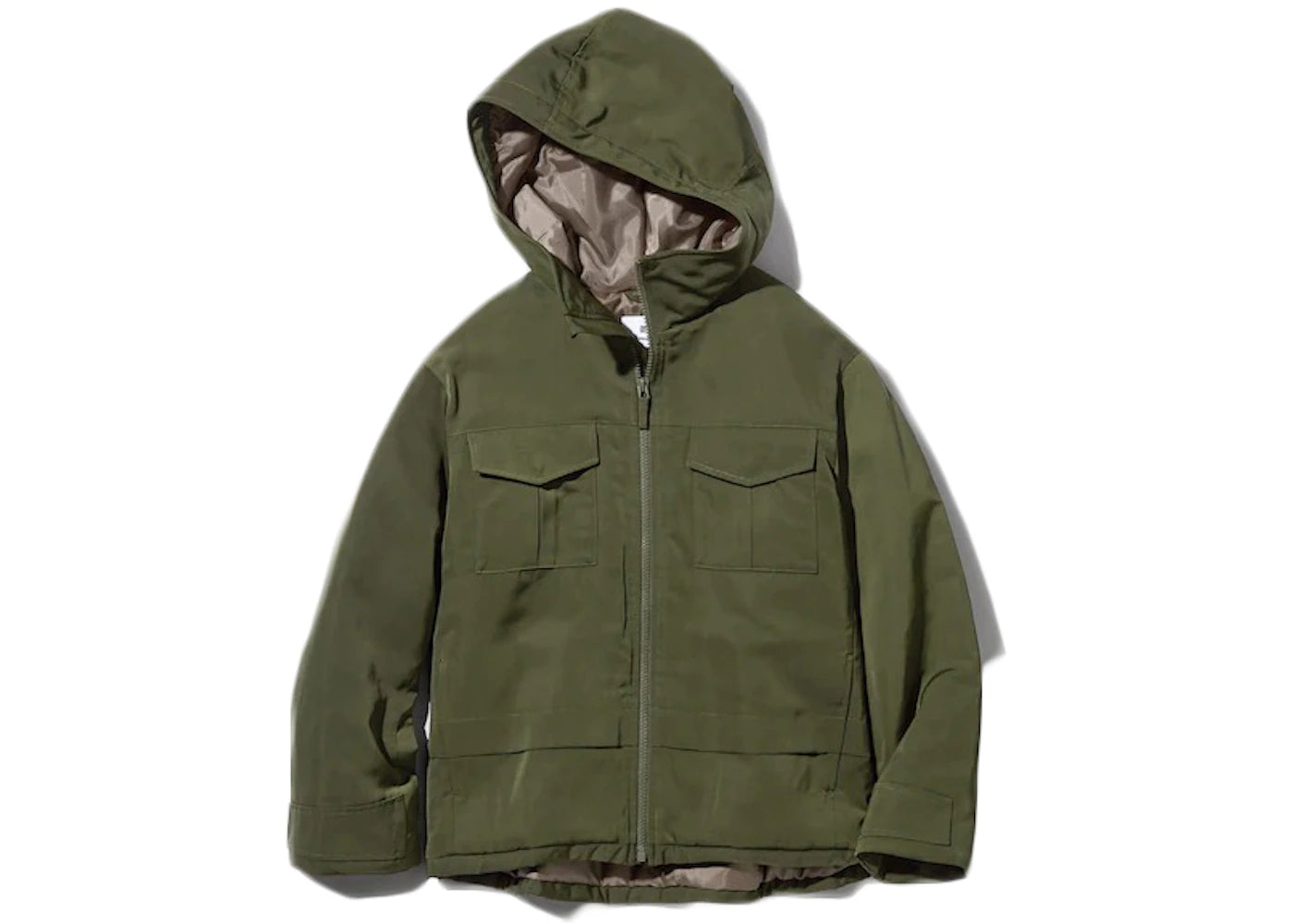 Uniqlo x White Mountaineering Kids Warm Padded Parka Olive
