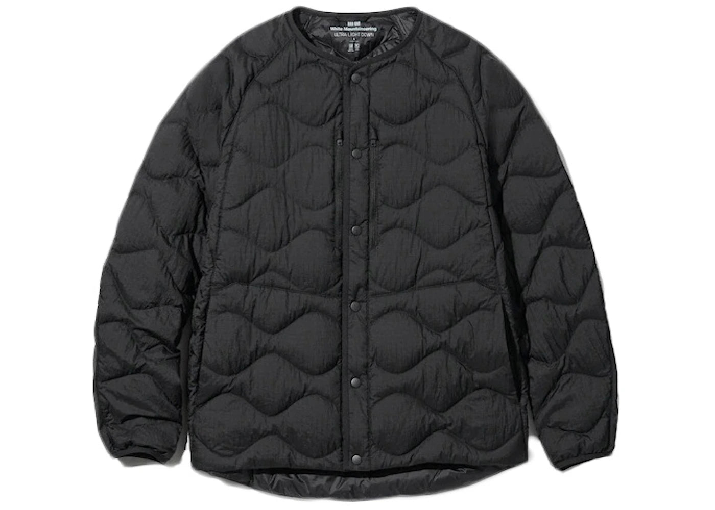 Uniqlo x White Mountaineering Ultra Light Down Oversized Jacket (Asia Sizing) Black