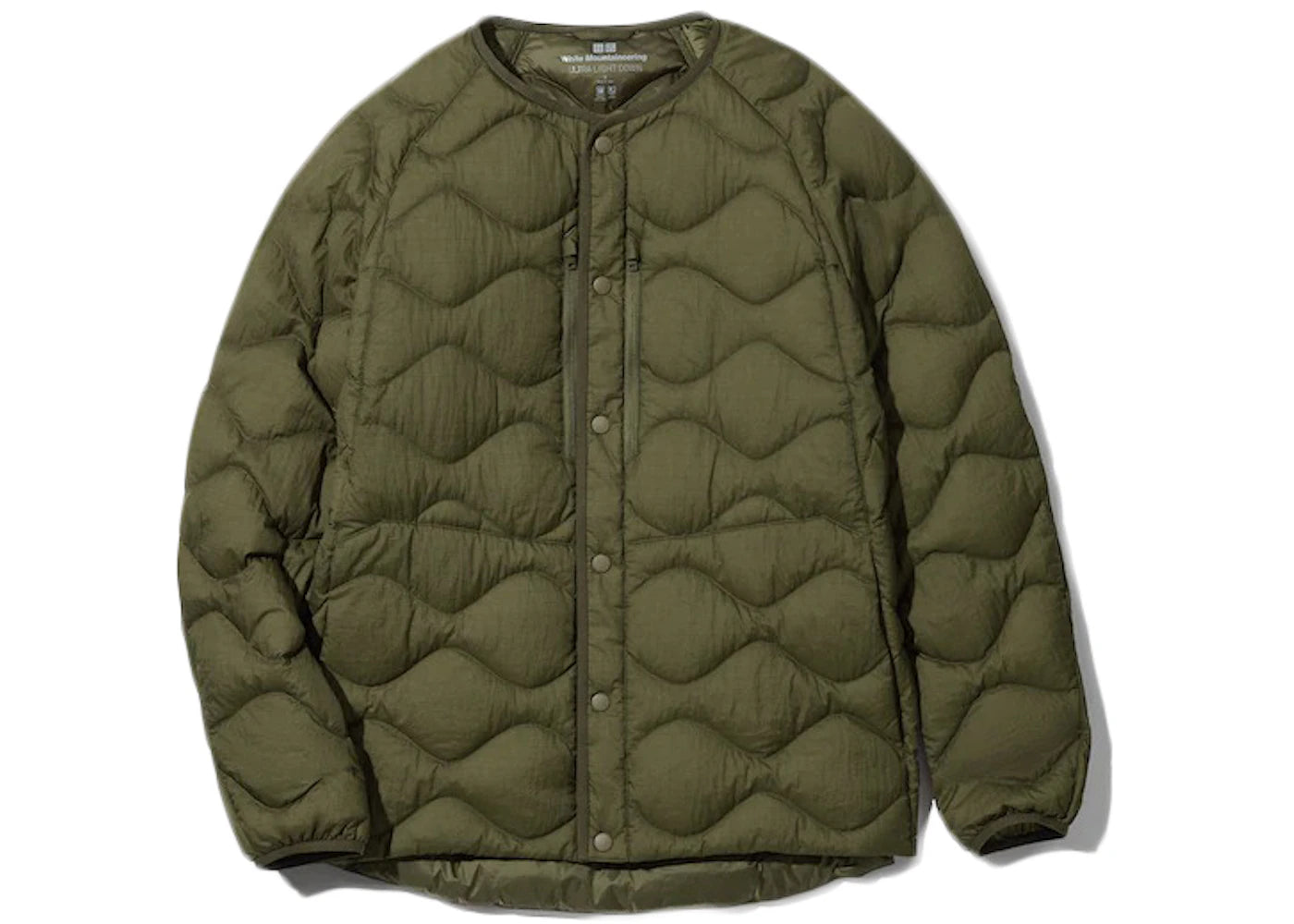 Uniqlo x White Mountaineering Ultra Light Down Oversized Jacket (Asia Sizing) Olive