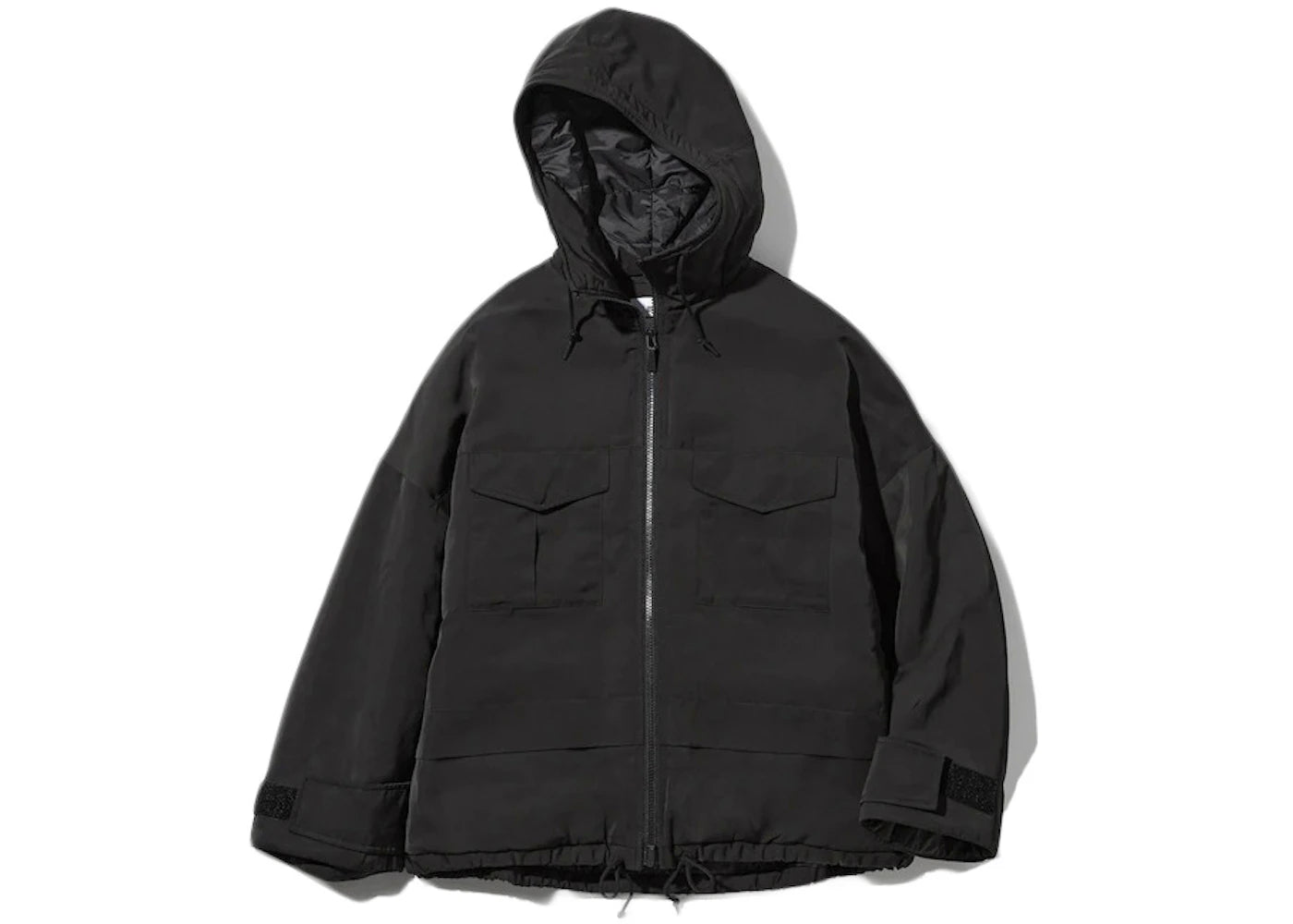 Uniqlo x White Mountaineering Women Hybrid Down Oversized Parka (Asia Sizing) Black