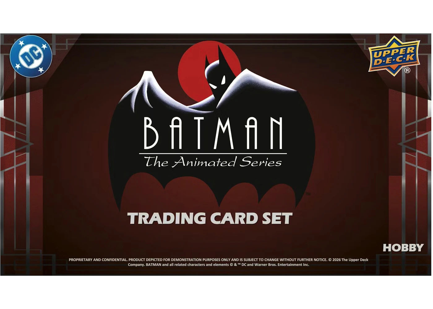 Upper Deck Batman The Animated Series Hobby Box