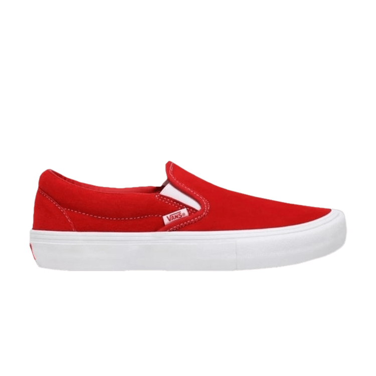 Vans Slip-On Pro Suede Red