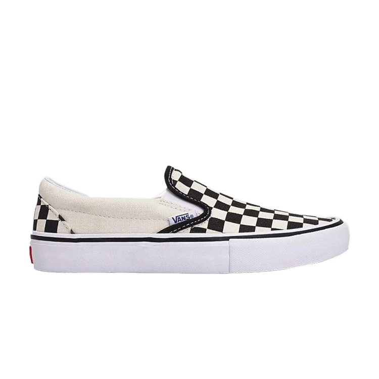 Vans Slip-On Pro Checkerboard Black White