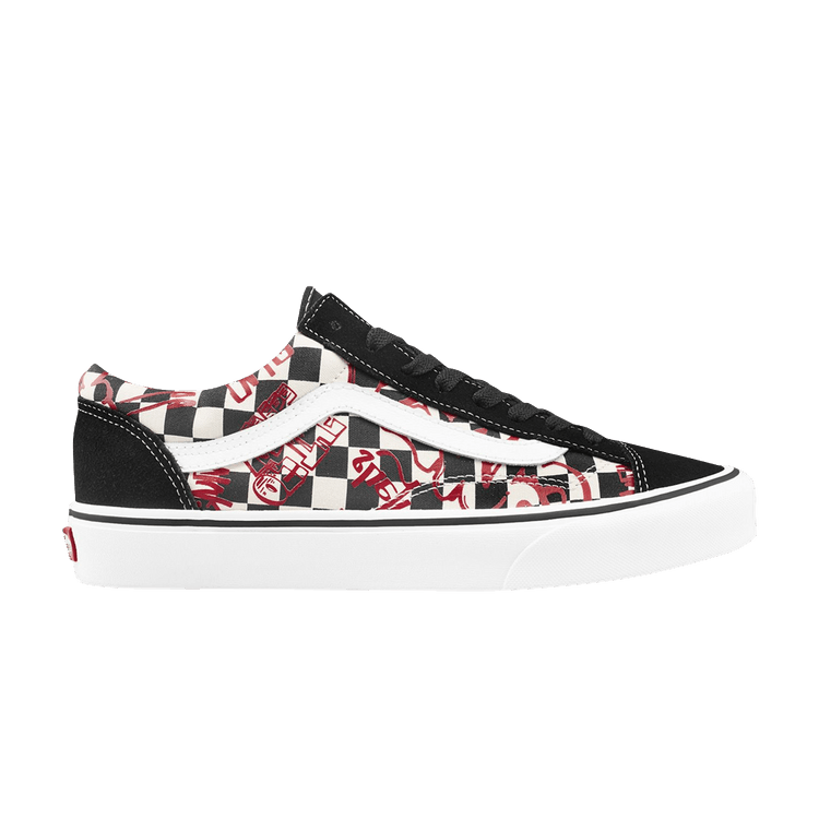 Vans Style 36 Checkerboard Red