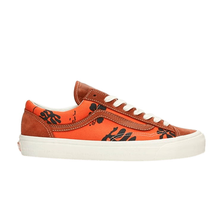 Vans Style 36 Modernica Orange Hawaiian Print