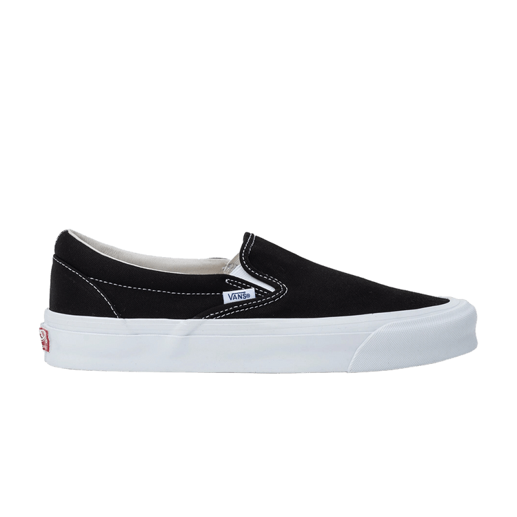 Vans Vault OG Classic Slip-On LX Canvas Black White