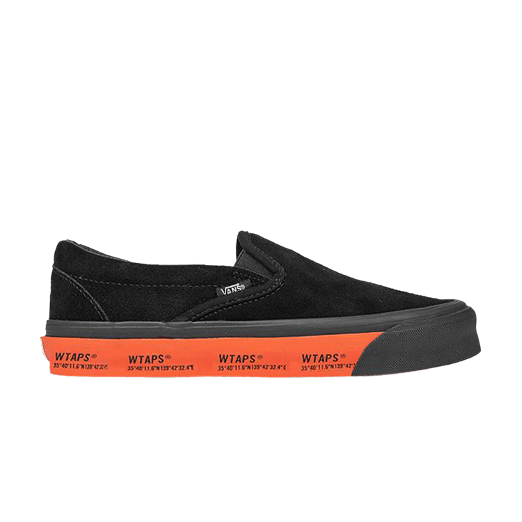 Vans Slip-On WTAPS Black Orange