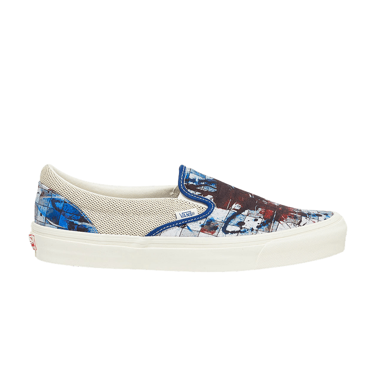 Vans Slip-On Ralph Steadman Checkerboard Blue