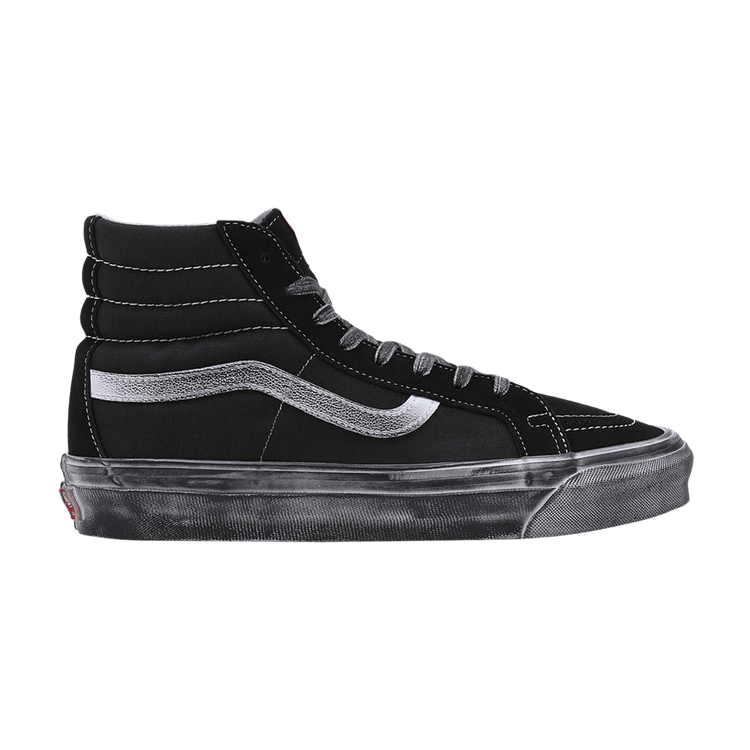 Vans Vault UA OG Sk8-Hi LX Stressed Black White