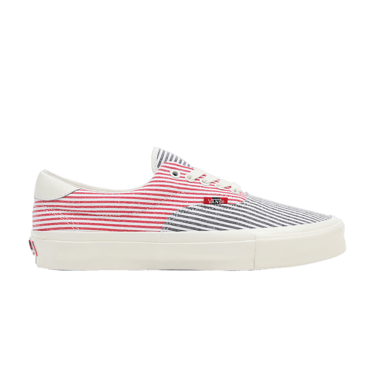 Vans Vault OG Style 45 LX Maritime Nautical Stripes Black Goji Berry