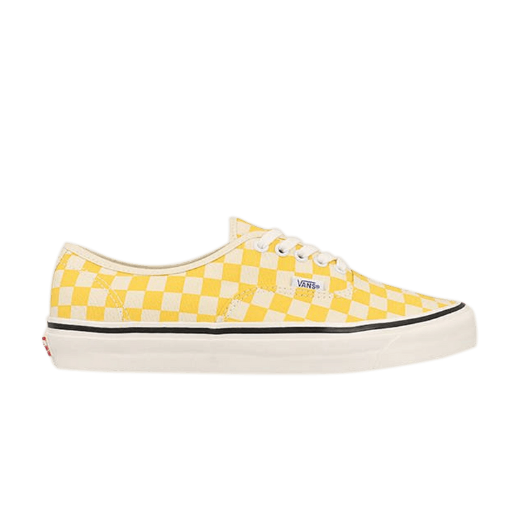 Vans Authentic 44 DX Anaheim Factory Yellow Checkerboard