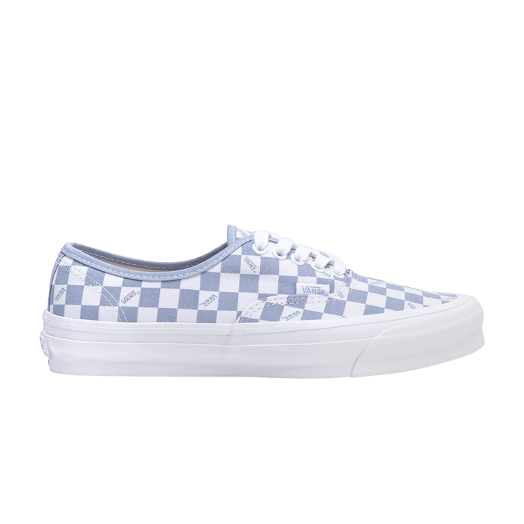 Vans Vault OG Authentic LX Checkerboard White Sky Blue