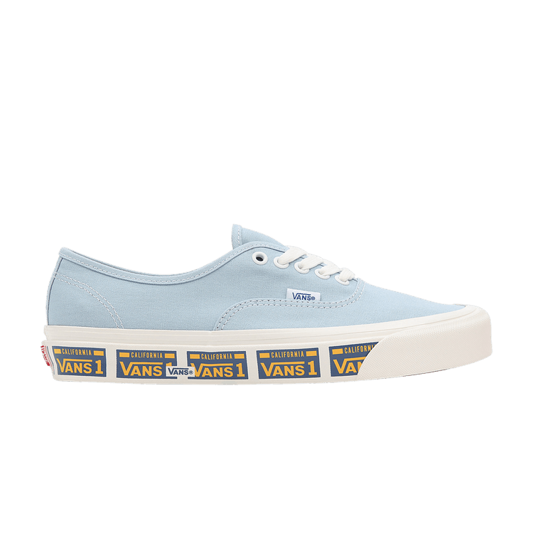 Vans UA Authentic 44 DX Anaheim Factory Vanity Plate Light Blue