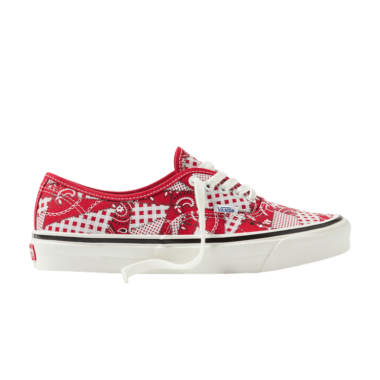 Vans Vault UA Authentic 44 DX WP Paisley Red