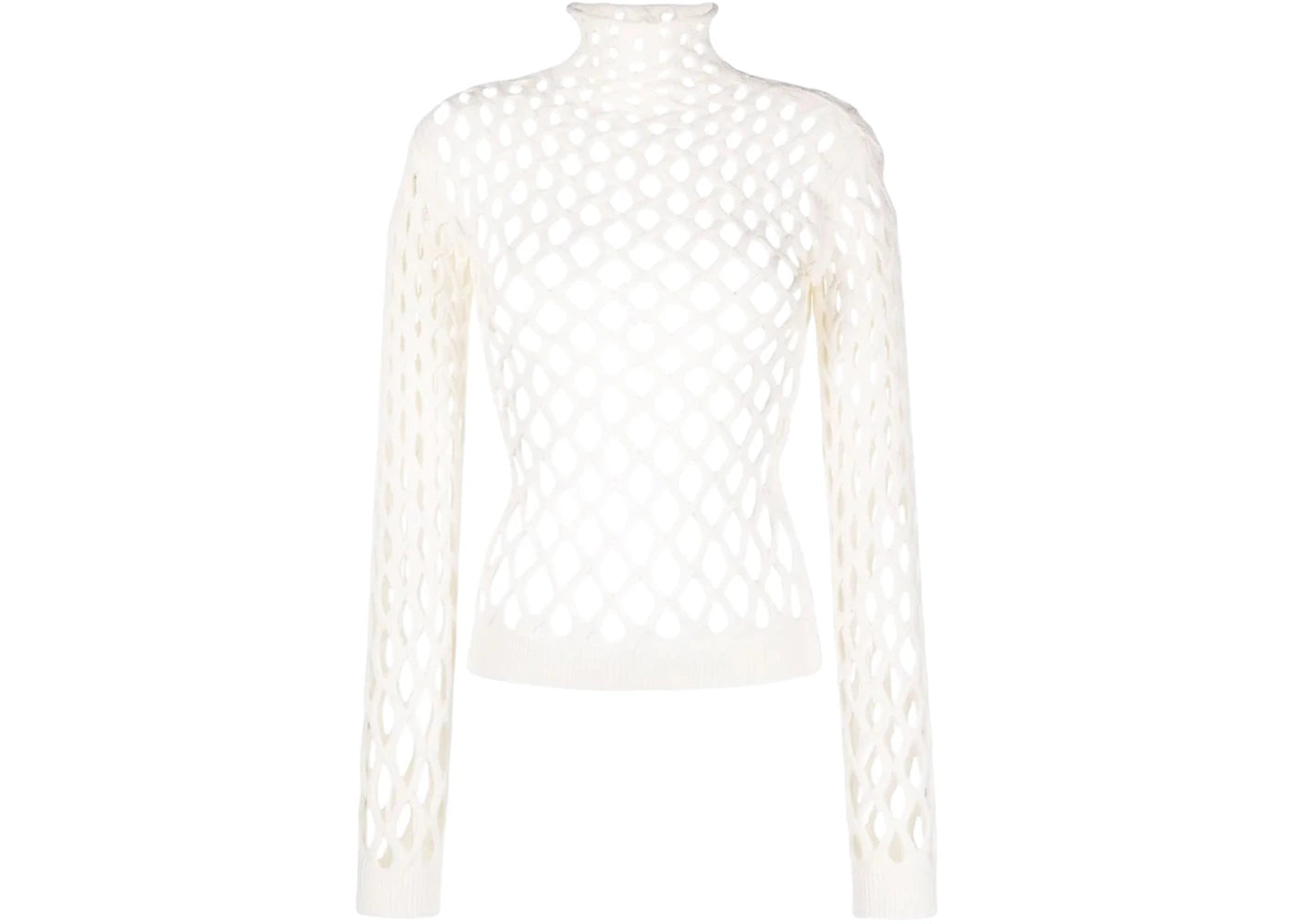 Valentino Women's Cut-Out Knitted Jacket White