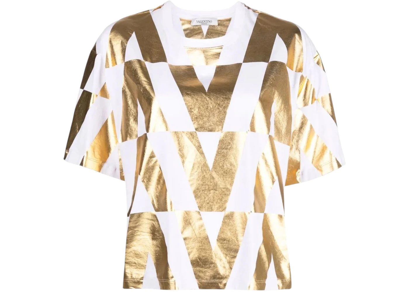 Valentino Women's Logo-Print T-Shirt White
