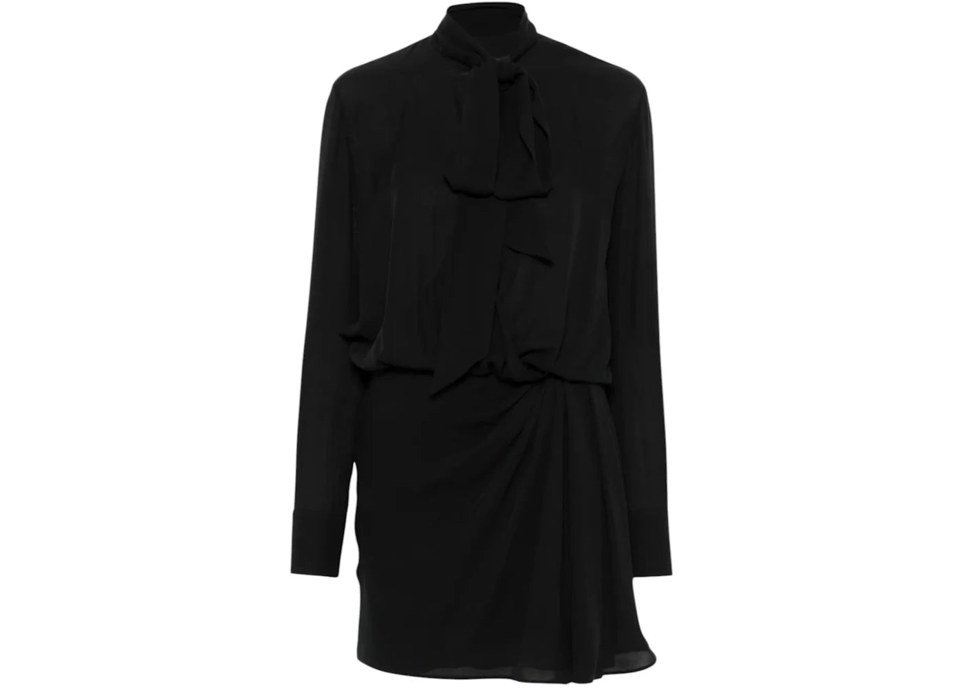 Valentino Women's Silk Mini Dress Black