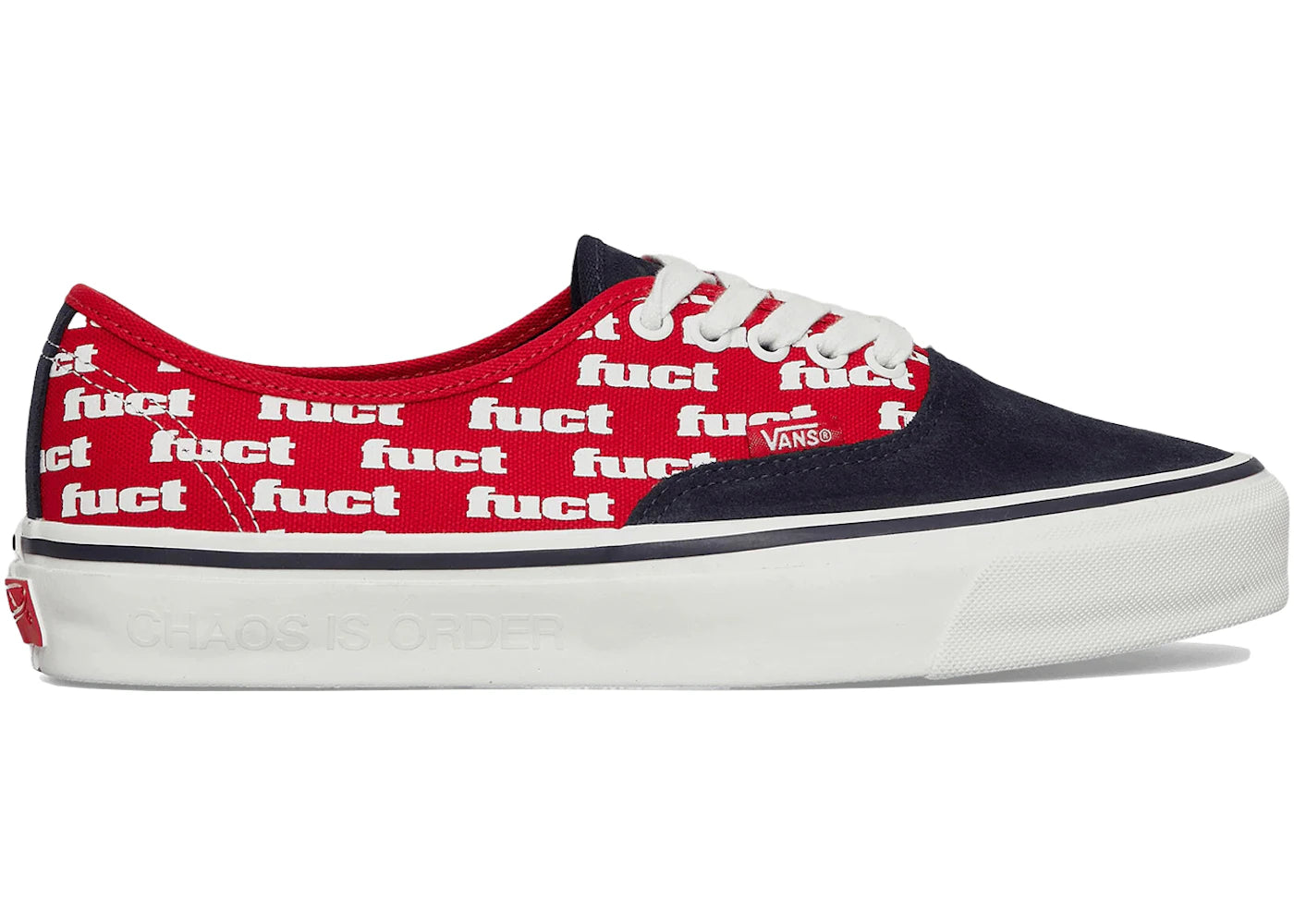 Vans Authentic Reissue 44 LX FUCT x Slam Jam Red Marshmallow