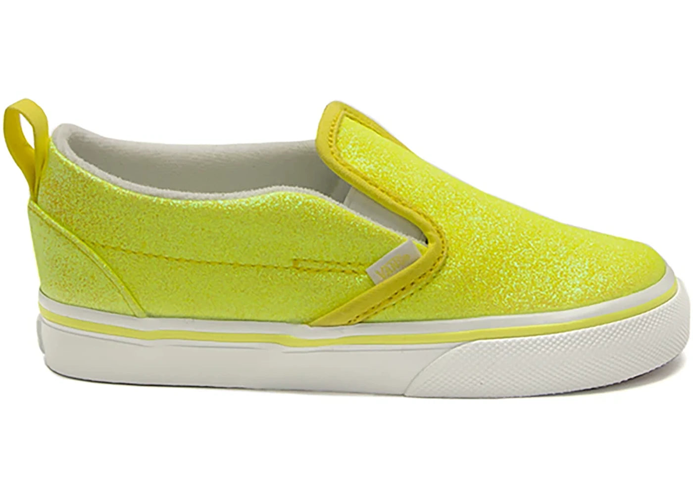 Vans Slip-On V Neon Glitter Yellow (TD)