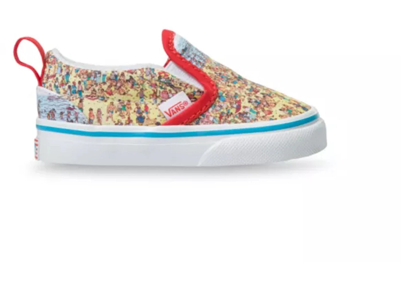 Vans Slip-On Wheres Waldo Beach (TD)