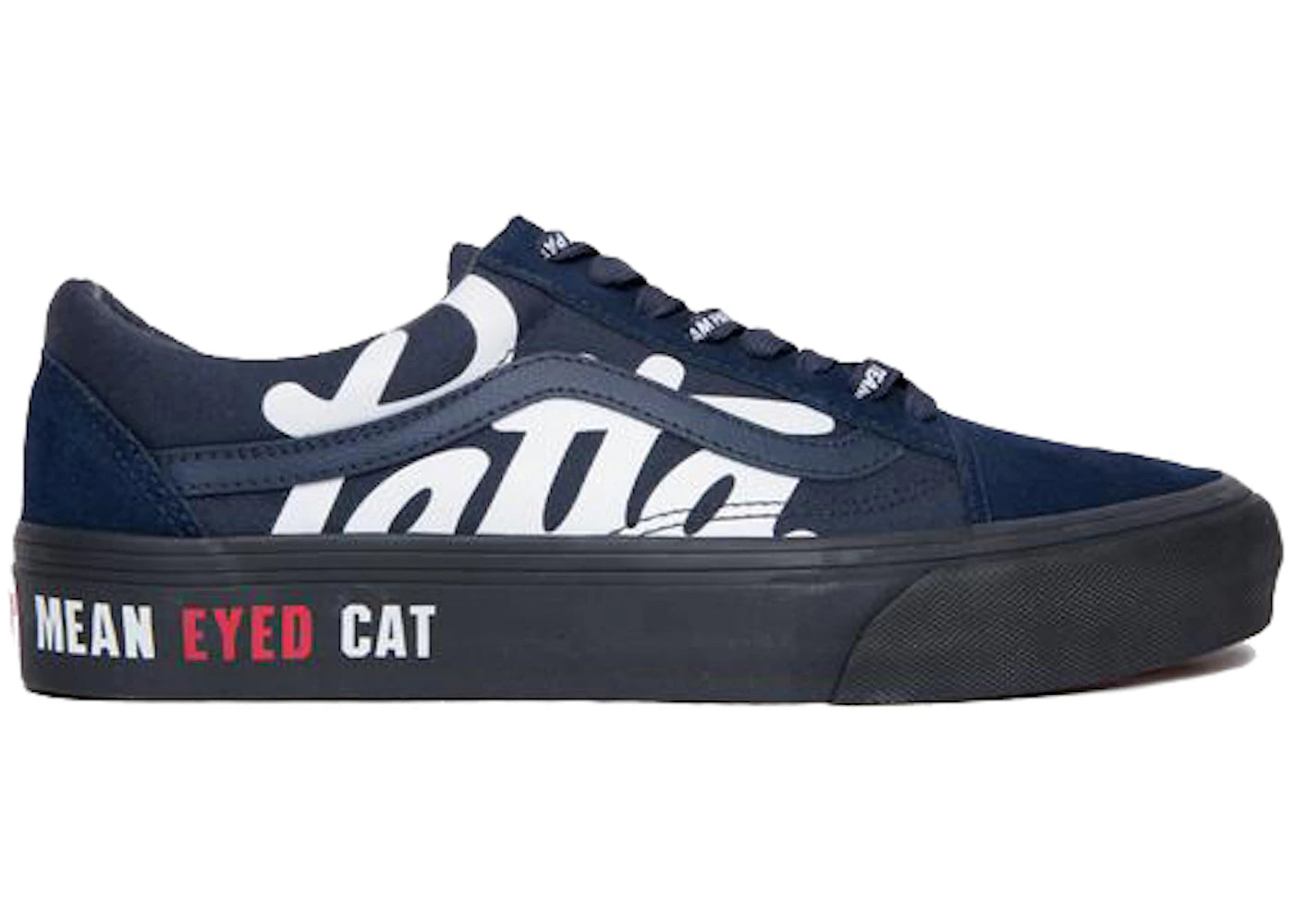 Vans UA Old Skool VLT LX Patta Mean Eyed Cat Salute Navy