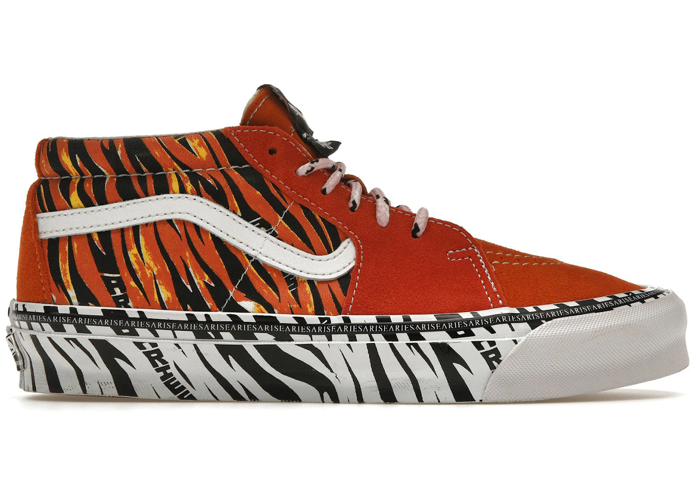 Vans Vault UA OG Sk8-Mid LX Aries Tiger Orange