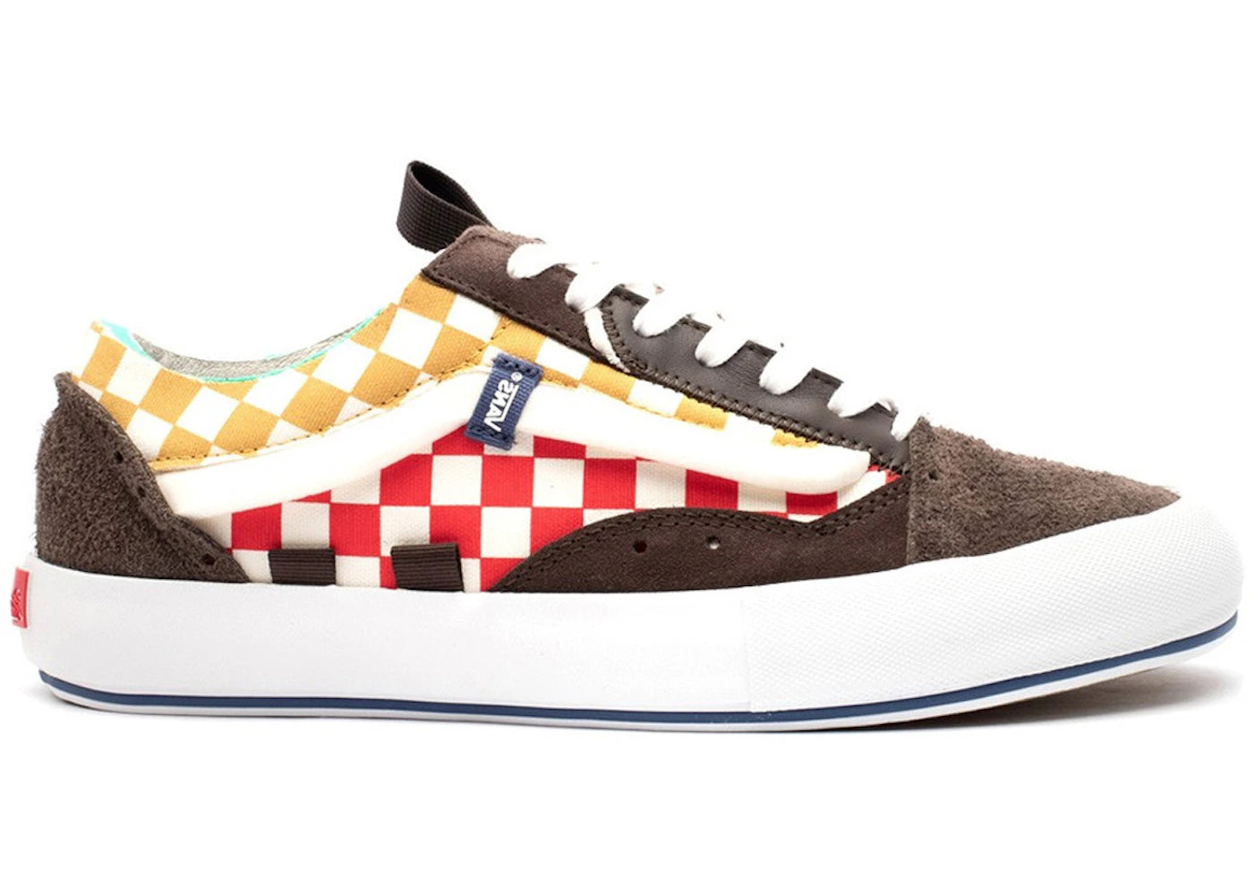 Vans Vault UA Old Skool Cap LX Regrind Brown Multicolor