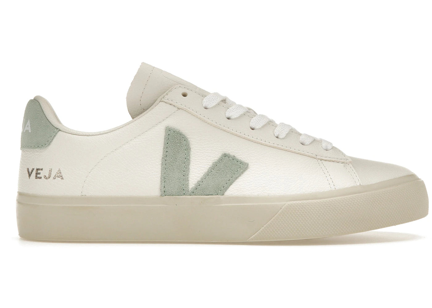 Veja Campo Low Chromefree Leather White Matcha