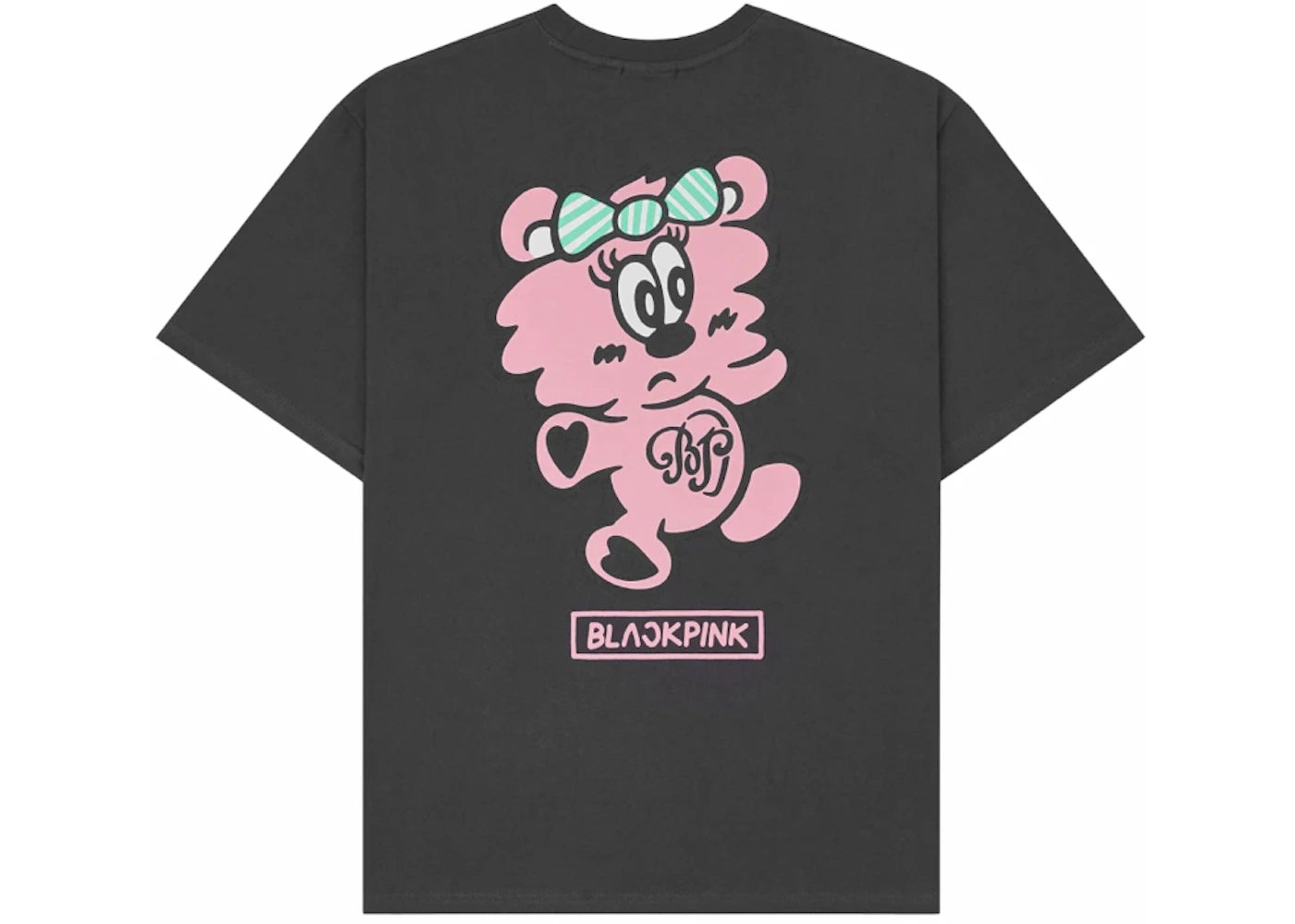 Verdy x Blackpink Plush T-shirt Black
