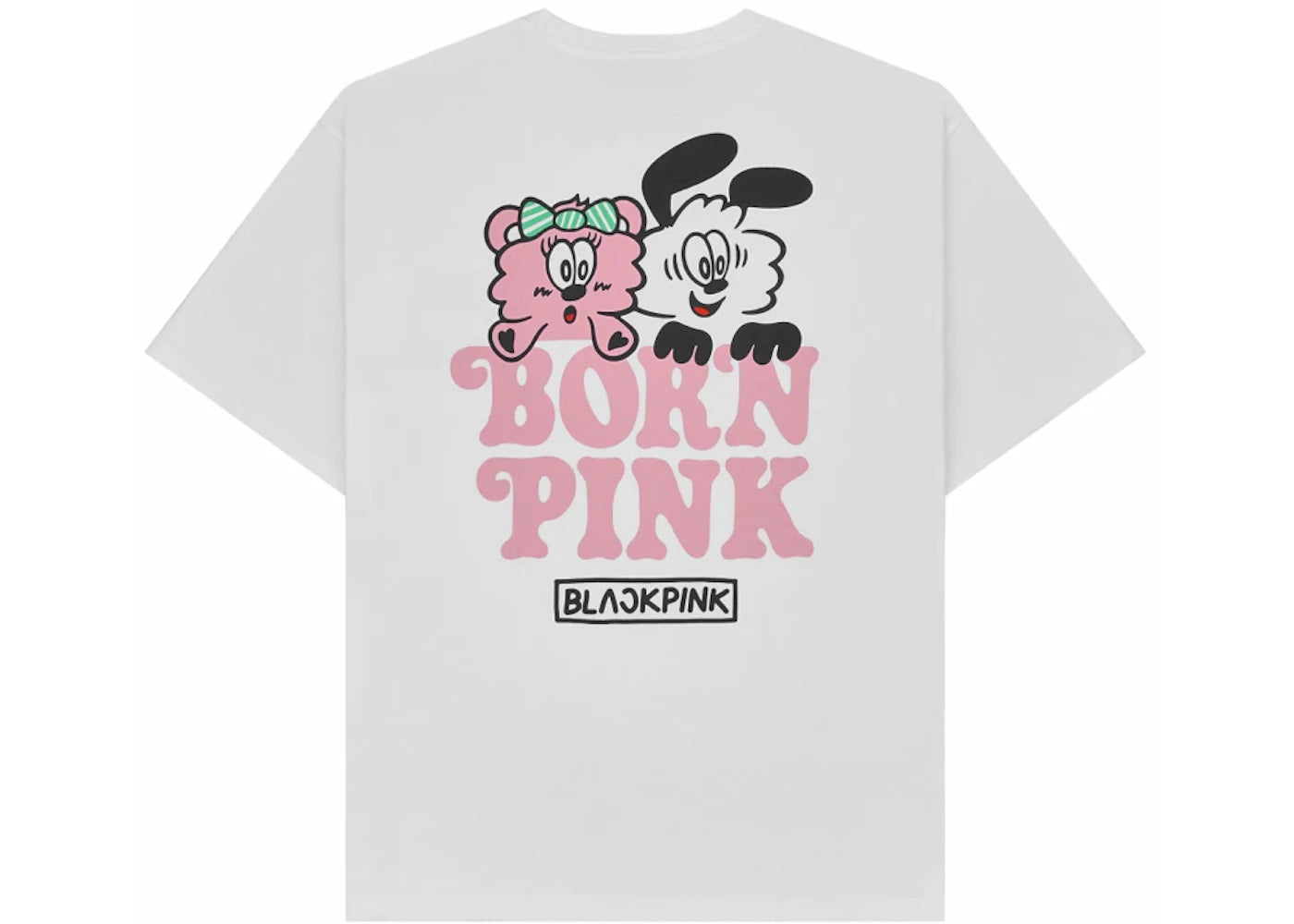 Verdy x Blackpink Vick T-shirt White