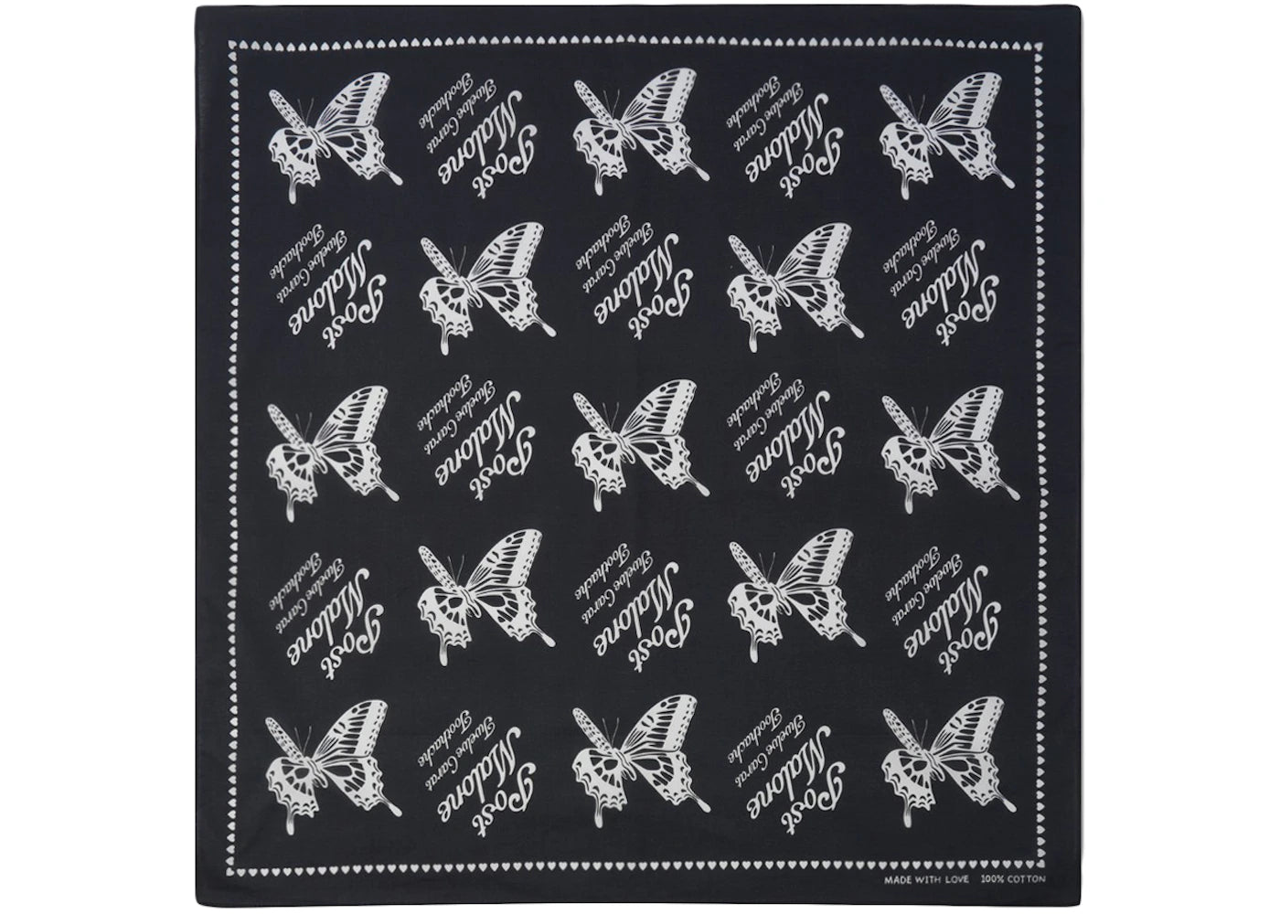 Verdy x Post Malone Bandana Black