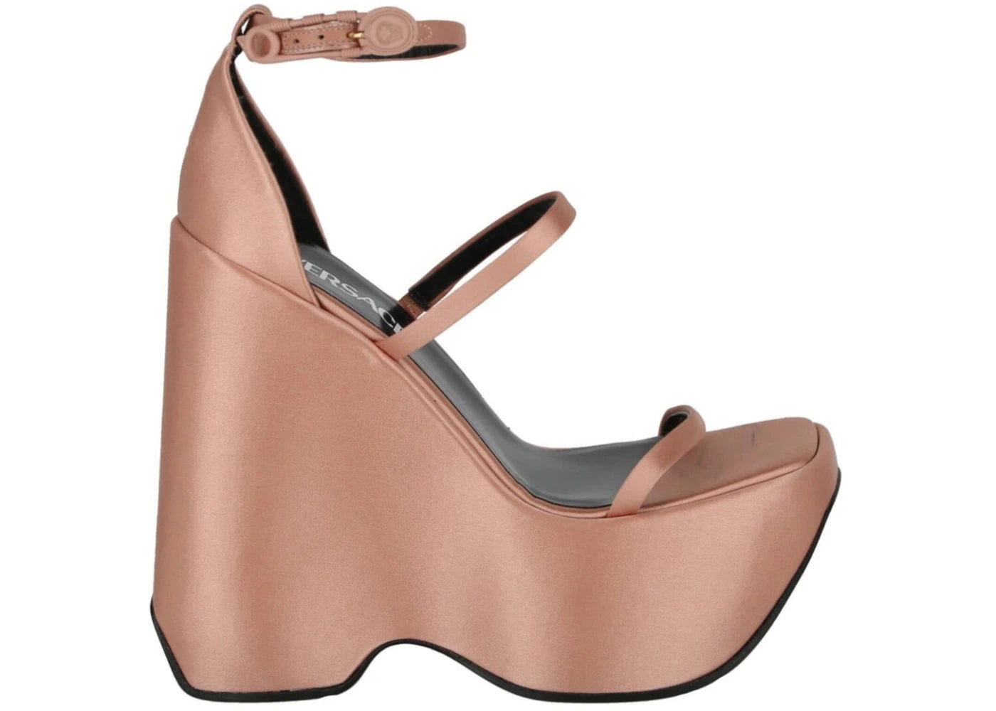 Versace 160mm Triplatform Sandals Blush (Women's)