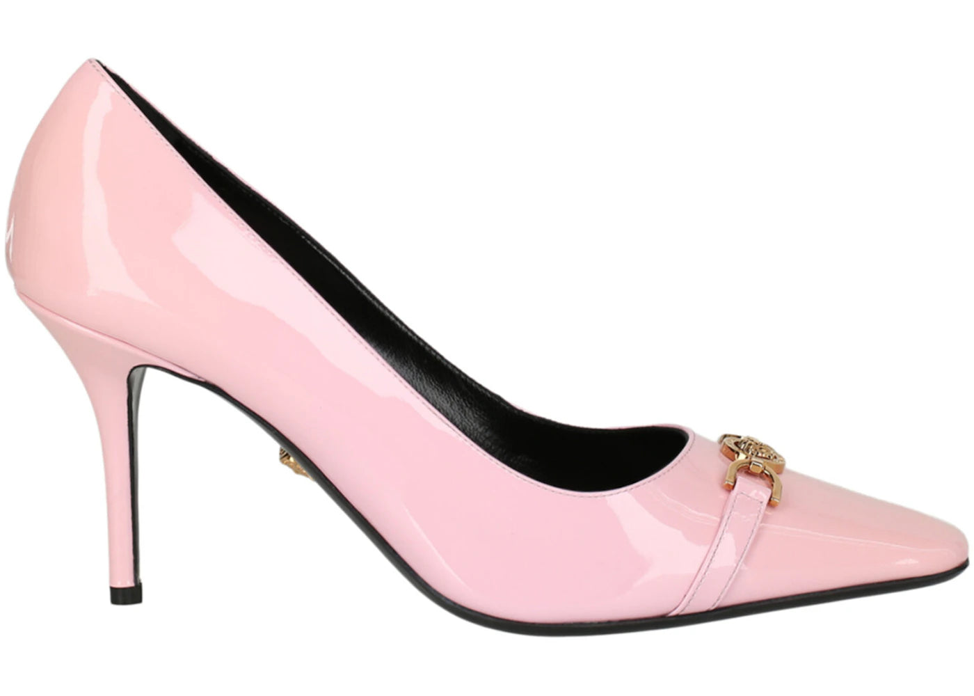 Versace Alia Patent Leather Pumps Pale Pink (Women's)
