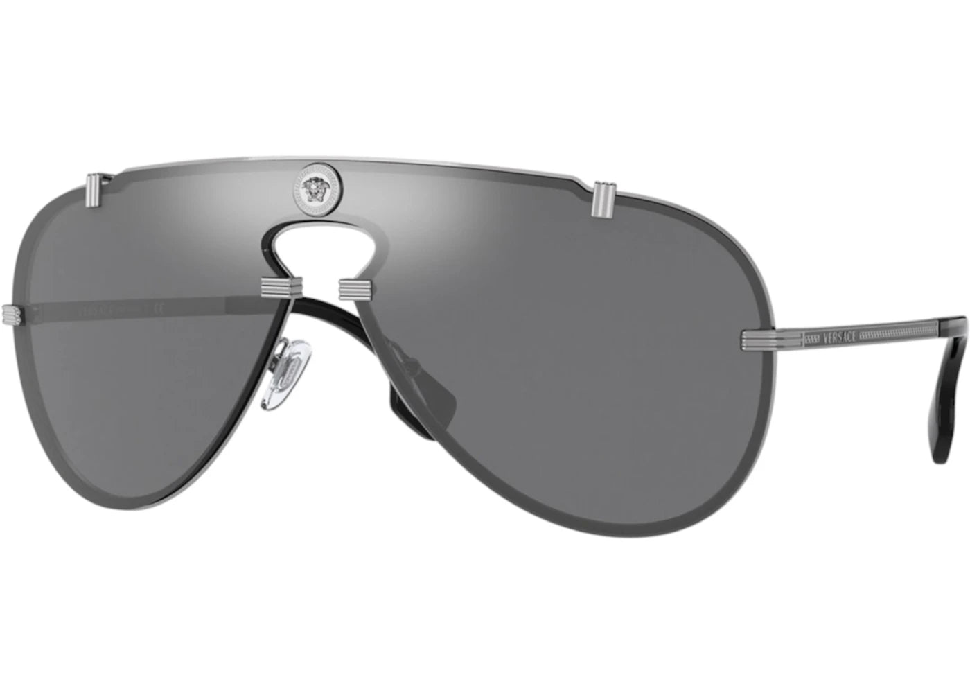 Versace Aviator Sunglasses Grey Gunmetal (VE2243 10016G)
