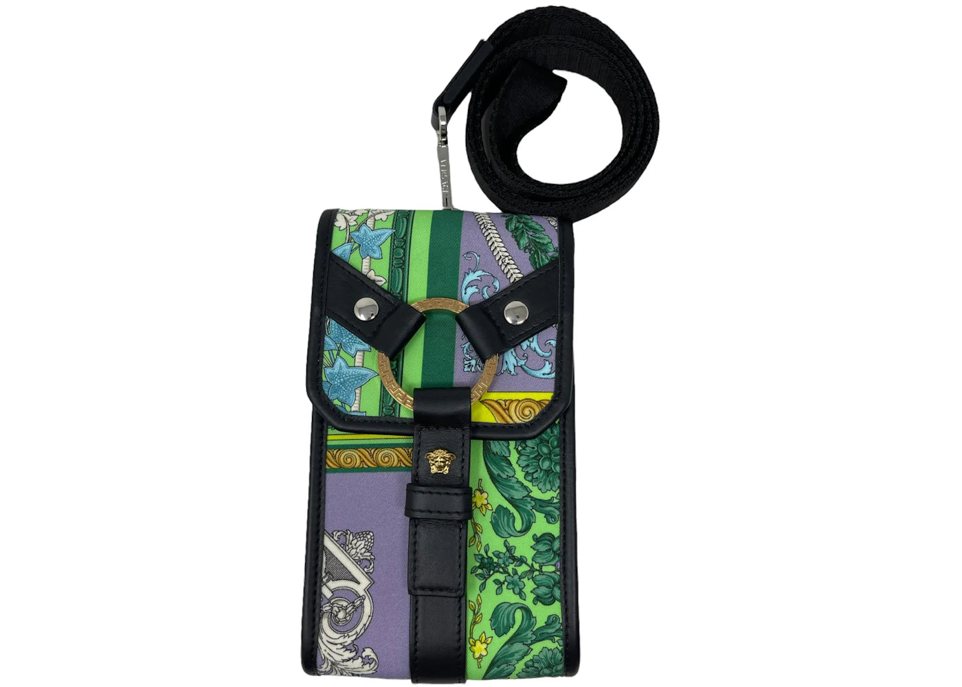 Versace Barocco Bondage Phone Holder Multicolor