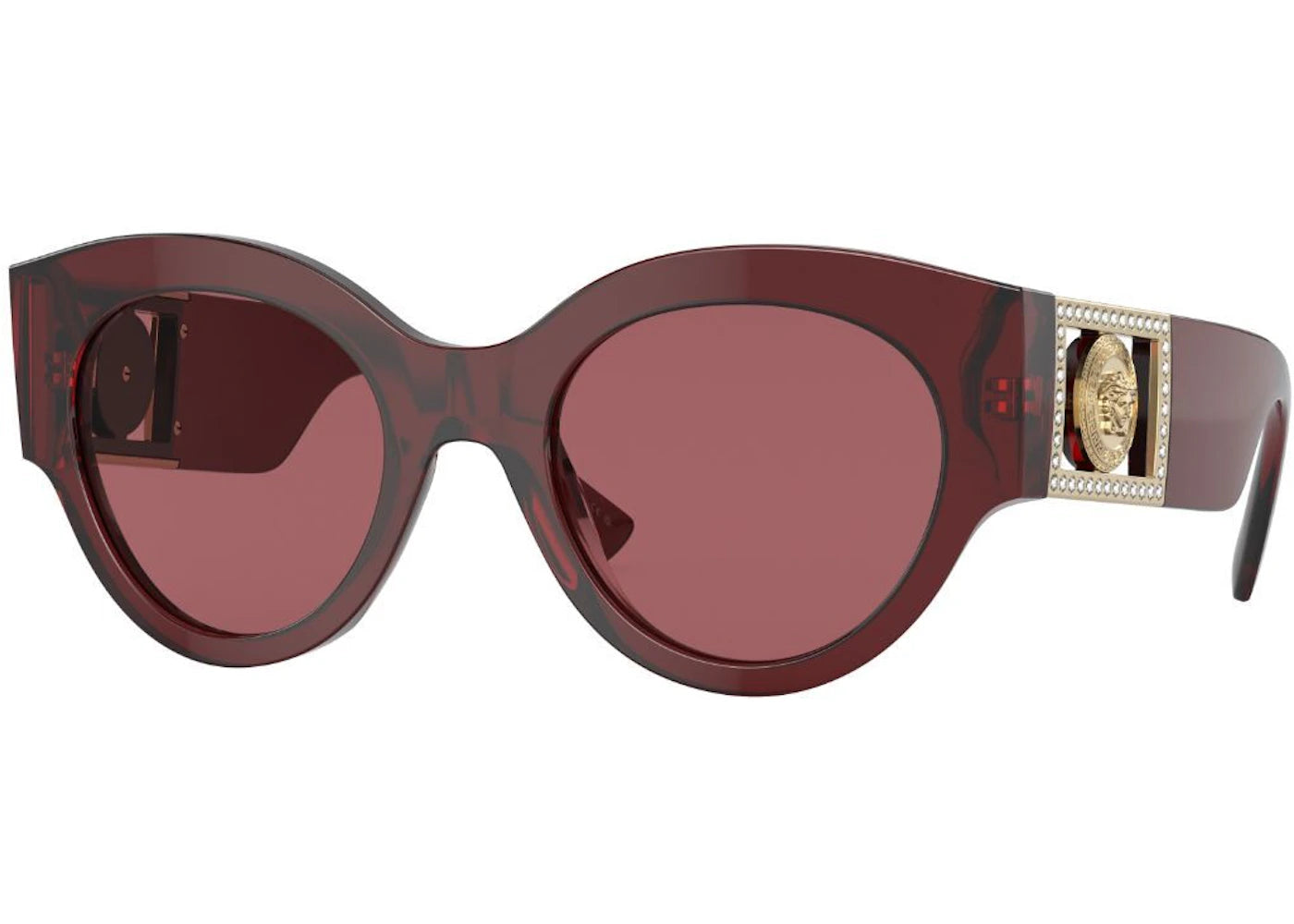 Versace Bright Medusa Crystal Sunglasses Red (VE4438B-538569)