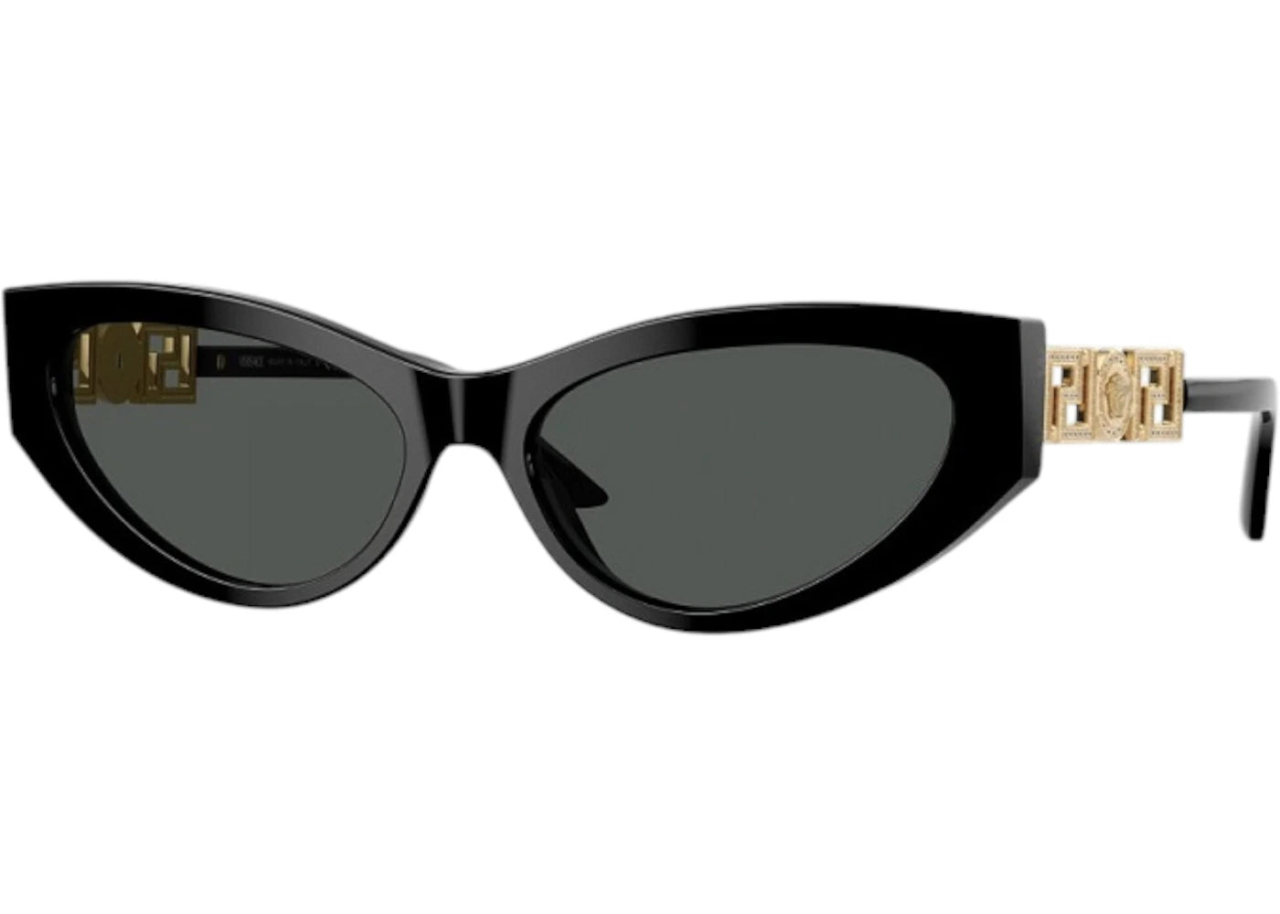 Versace Cat Eye Sunglasses Gray Black (VE4470B GB1/87)