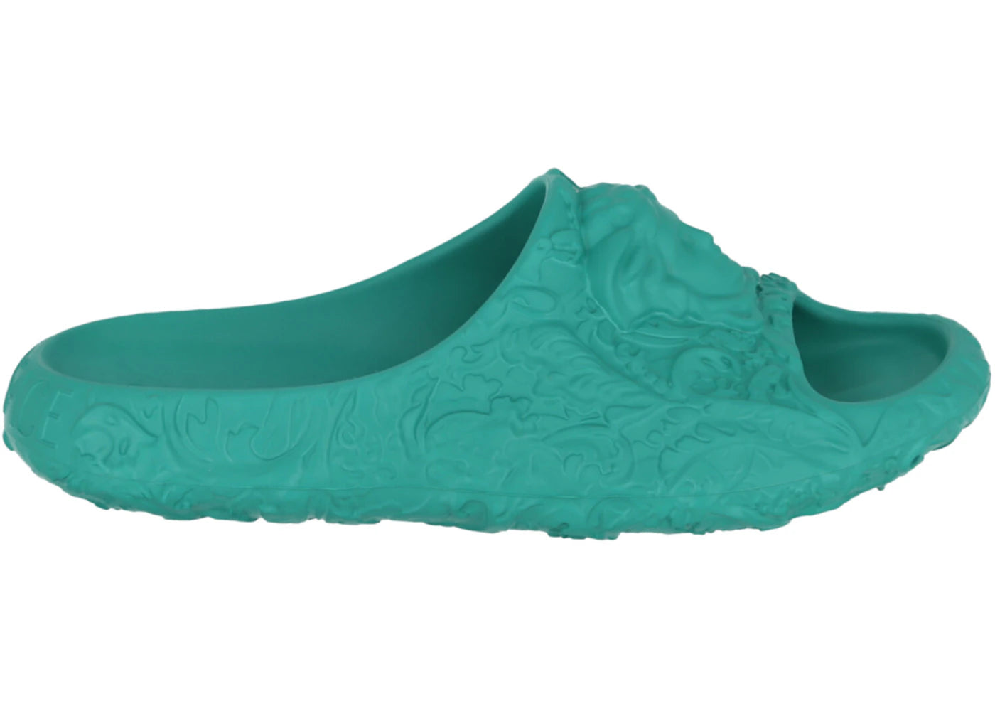 Versace Dimension Pool Slides Turquoise