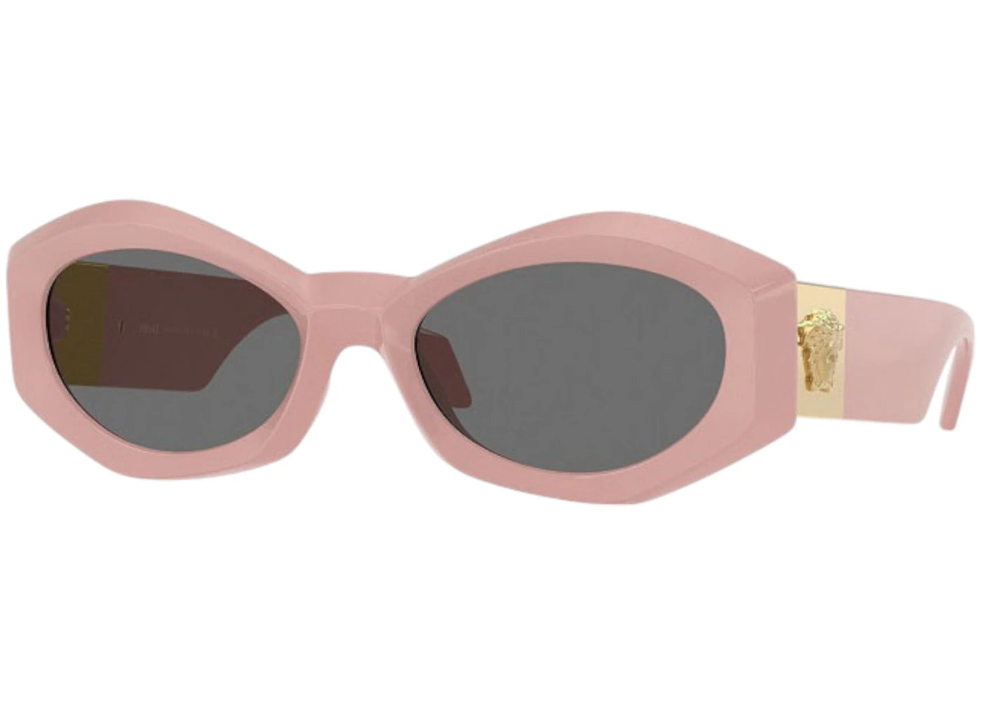 Versace Geometric Sunglasses Gray Pink (VE4466U 546387)