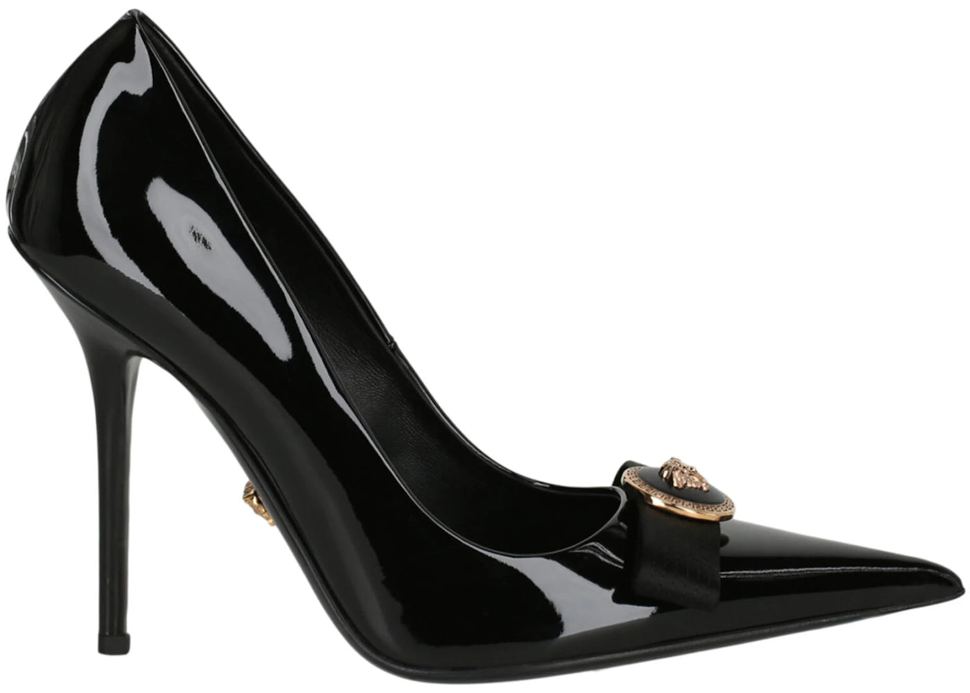 Versace Gianni Ribbon Pumps Black (Women's)