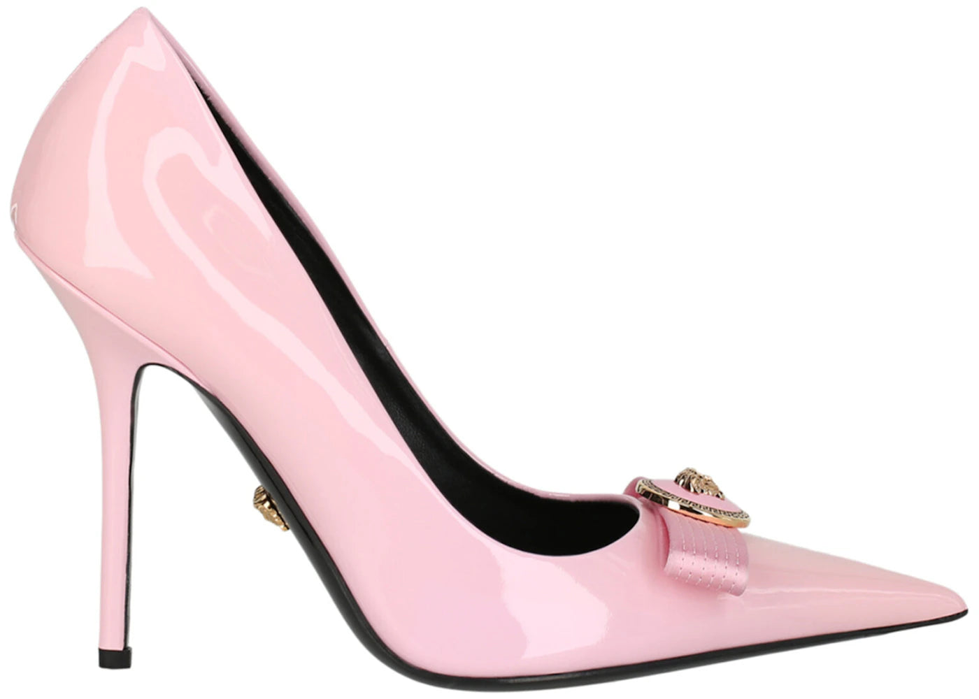 Versace Gianni Ribbon Pumps Pale Pink (Women's)